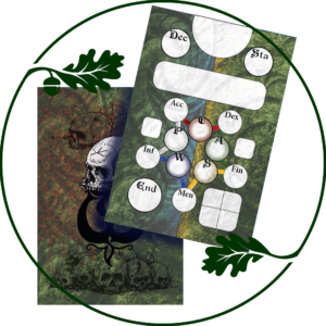 Shivershield Character Card pack